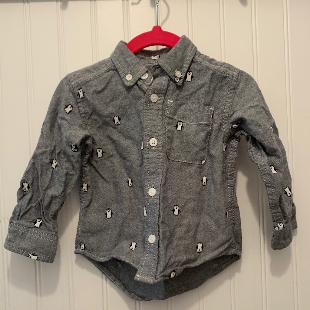 Penguin Button Down